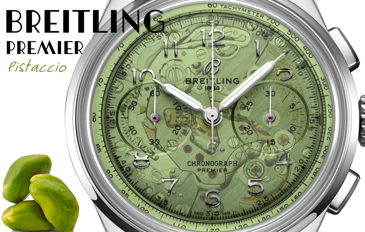 Test de la Breitling Pistachio