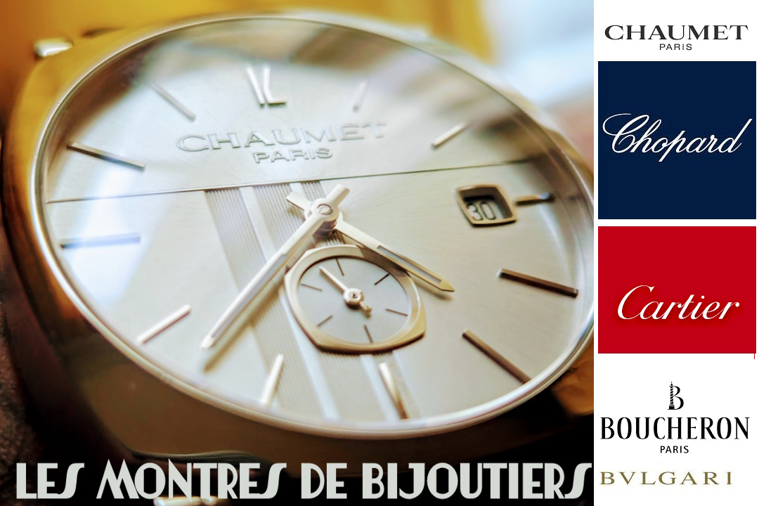 Les montres de bijoutier pour lui