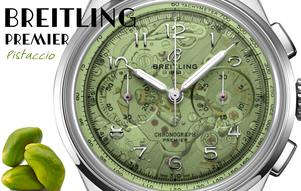Test de la Breitling Pistachio