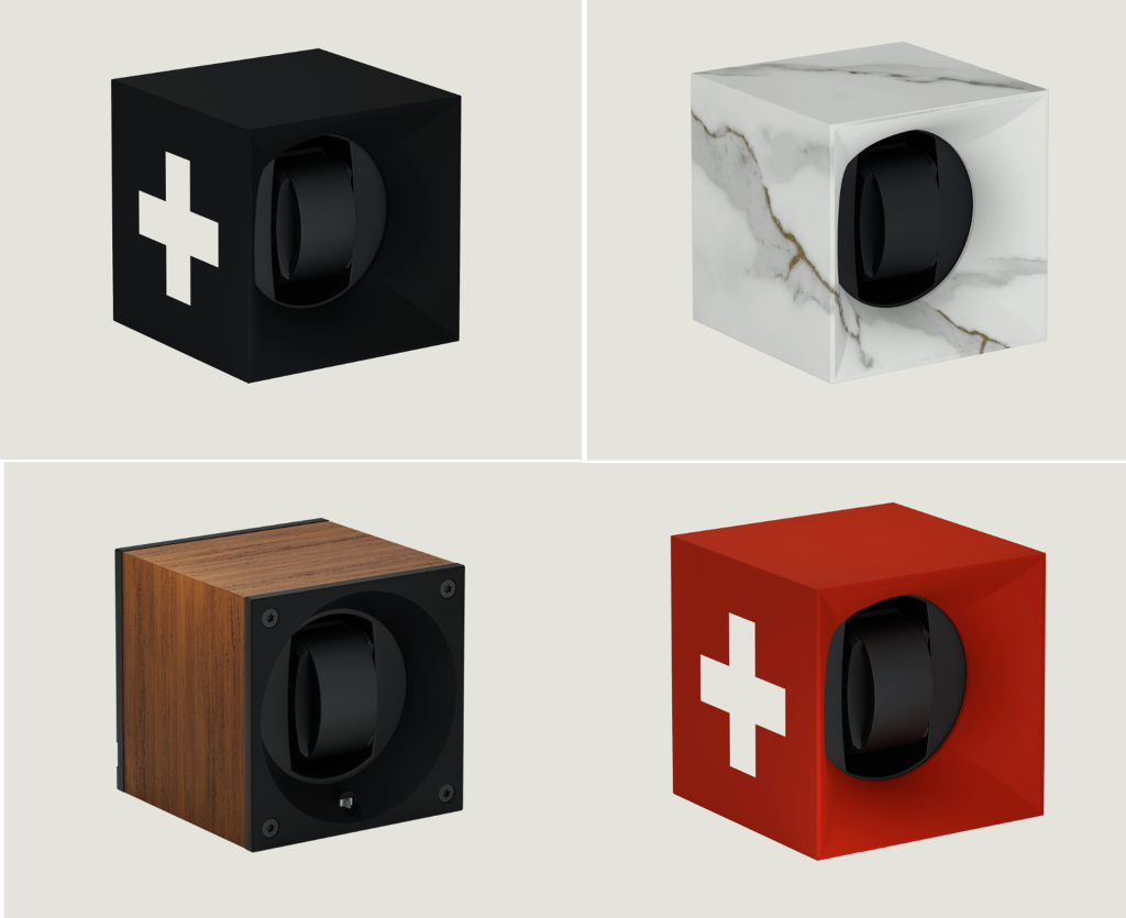 exemples de finitions des swiss cubes