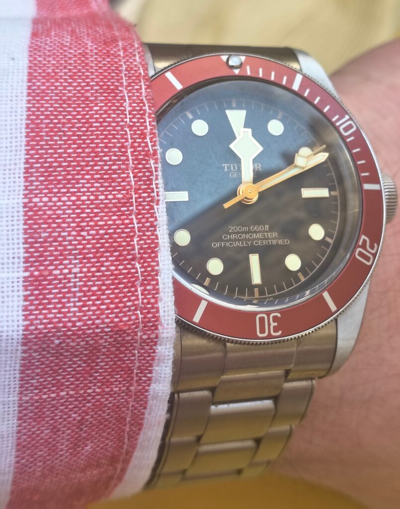 Tudor Black Bay 58 sur acier
