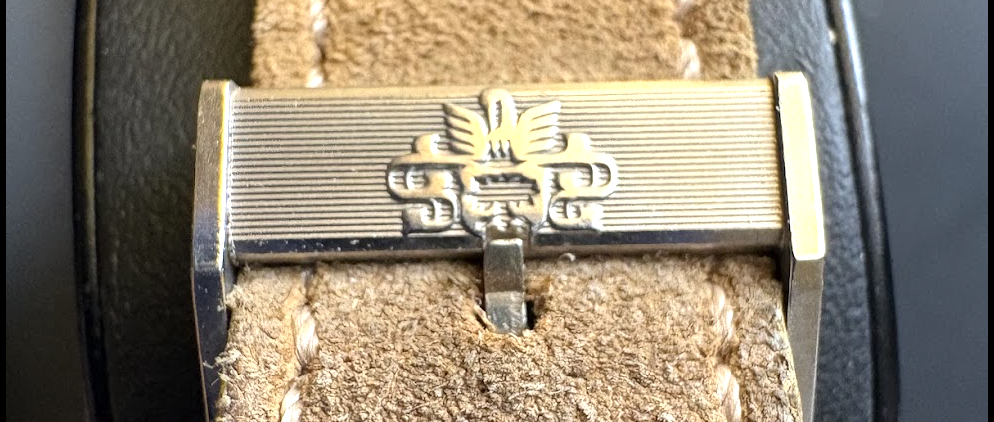 Boucle ardillon bucherer circa 1965