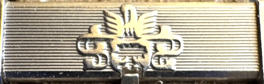 Boucle ardillon bucherer circa 1965
