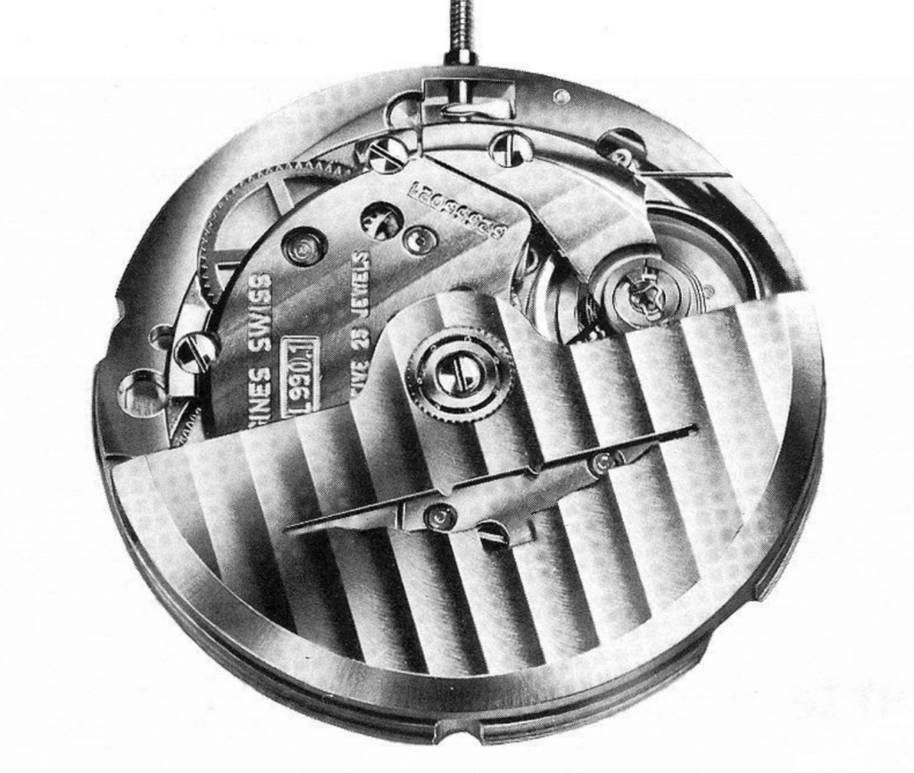 l990 mouvement manufacture extra plat des années 60
