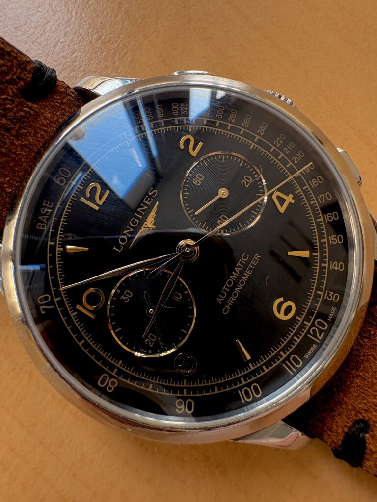 cadran longines record héritage 