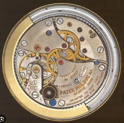 le patek 350 à masse peripherique