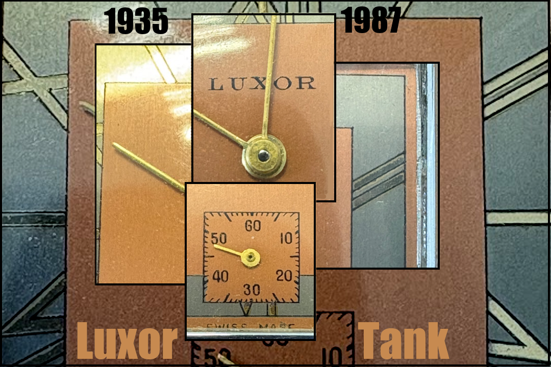 La Luxor tank, l&rsquo;Art Deco horloger